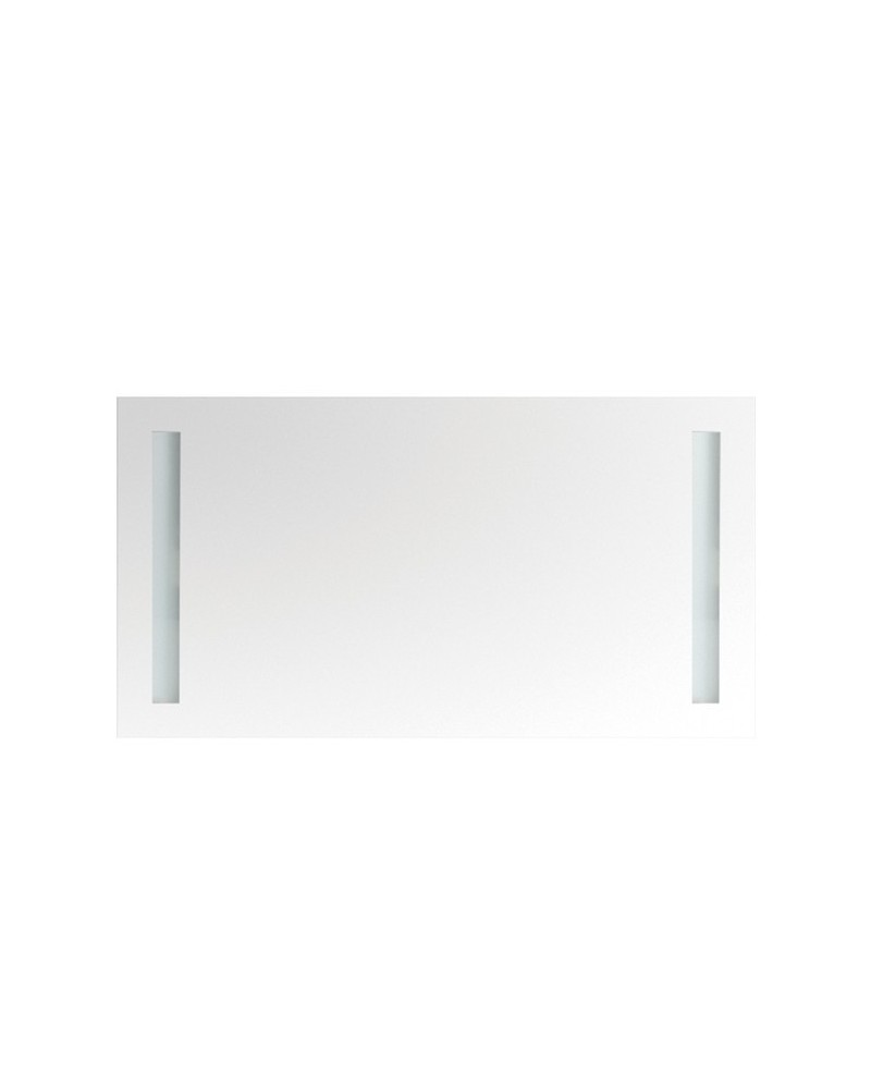 Espejo con Luz Frontal en Laterales 130x70cm de Tromilux