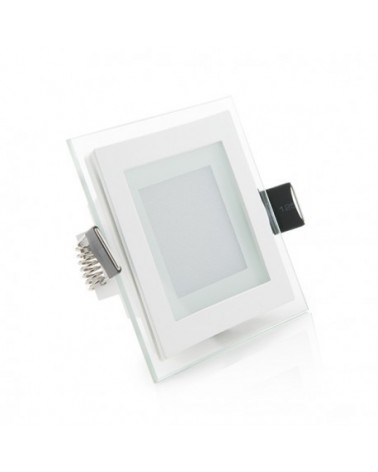 Downlight de LEDs Cuadrado con Cristal 12W 