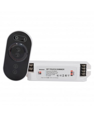 Controlador Dimmer Táctil para Tiras Led 12-24VDC 144/288W